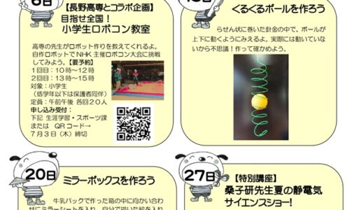 2025年7月理科実験ミュージアム